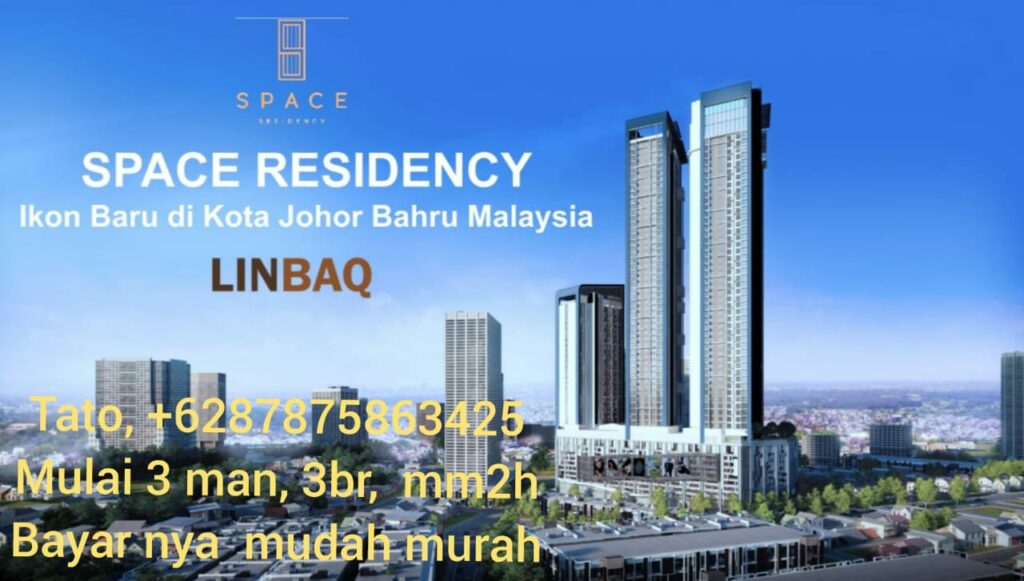 Jual Linbaq Free Hold Apartment 5 star Johor Bahru 087875863425