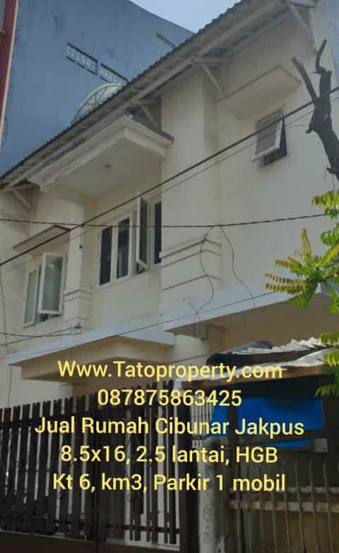 Jual Rumah Cibunar Roxy Jakarta Pusat 087875863425