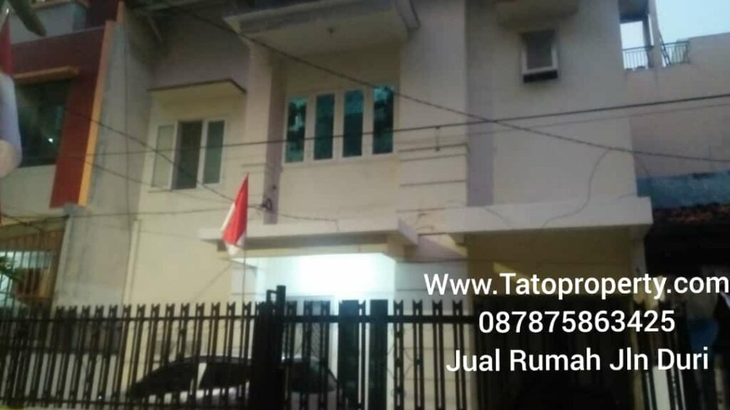 Jual Rumah Jalan Duri Cibunar Jakarta Tatoproperty 087875863425