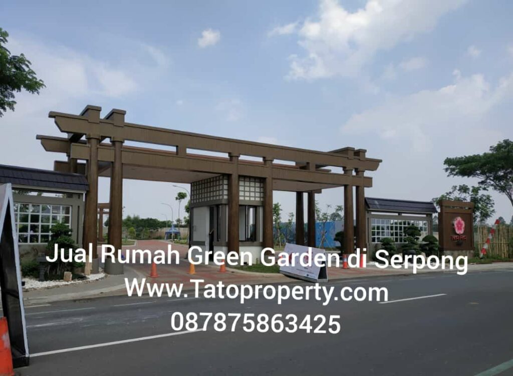 Jual Rumah Green Garden di Serpong Tatoproperty 087875863425