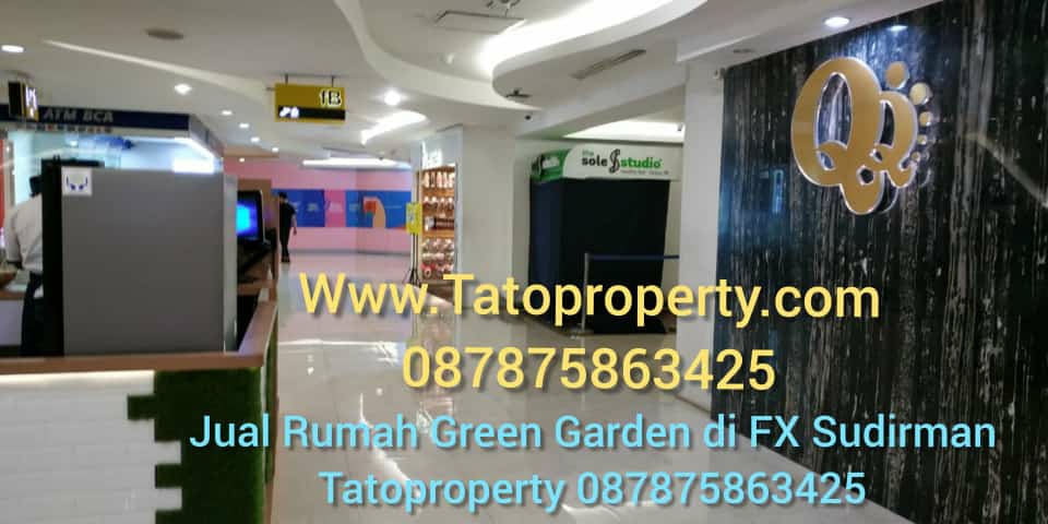 Jual Rumah Green Garden di FX Sudirman Tatoproperty 087875863425