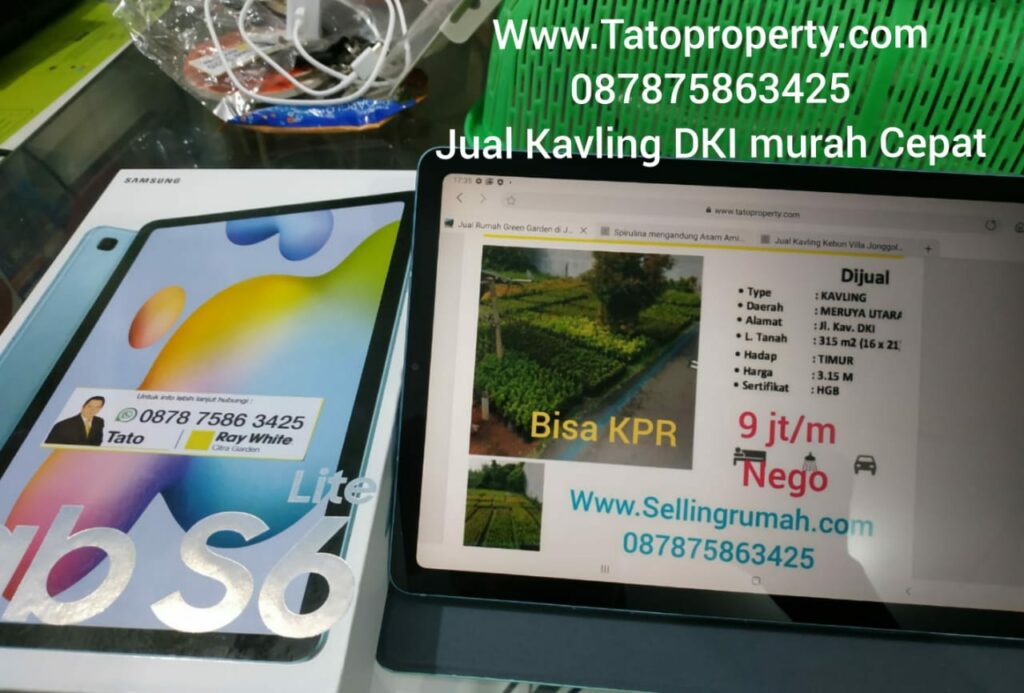 Kavling DKI Dijual Murah Cepat di Kalideres Tatoproperty 087875863425