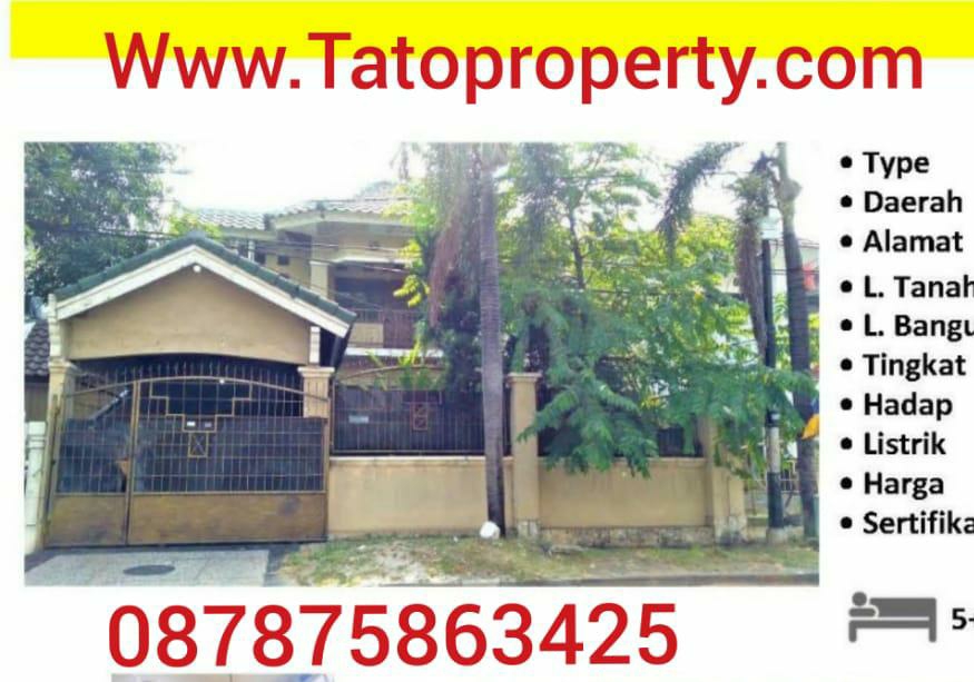 Rumah Taman Surya 4.5 miliar dijual Murah Tatoproperty 087875863425